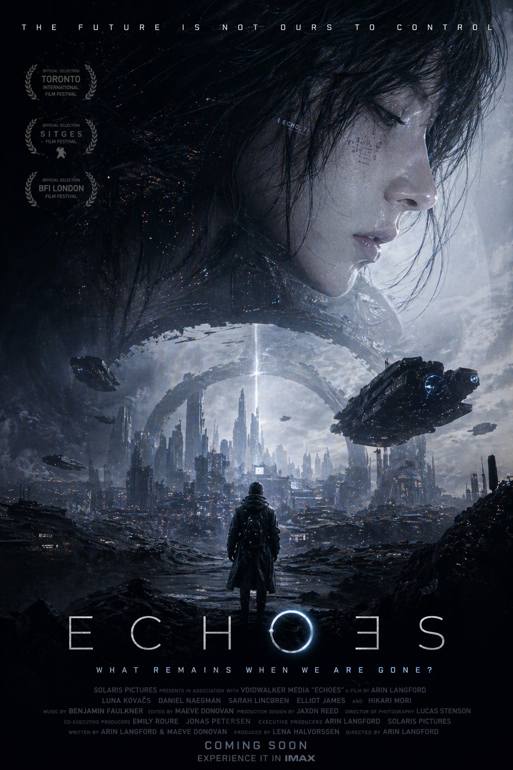 Create a Science fiction movie poster